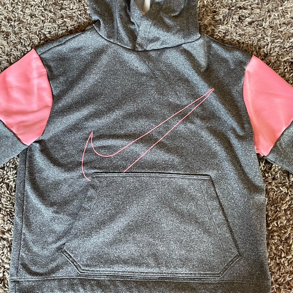 Nike Girls Grey Sweatshirt